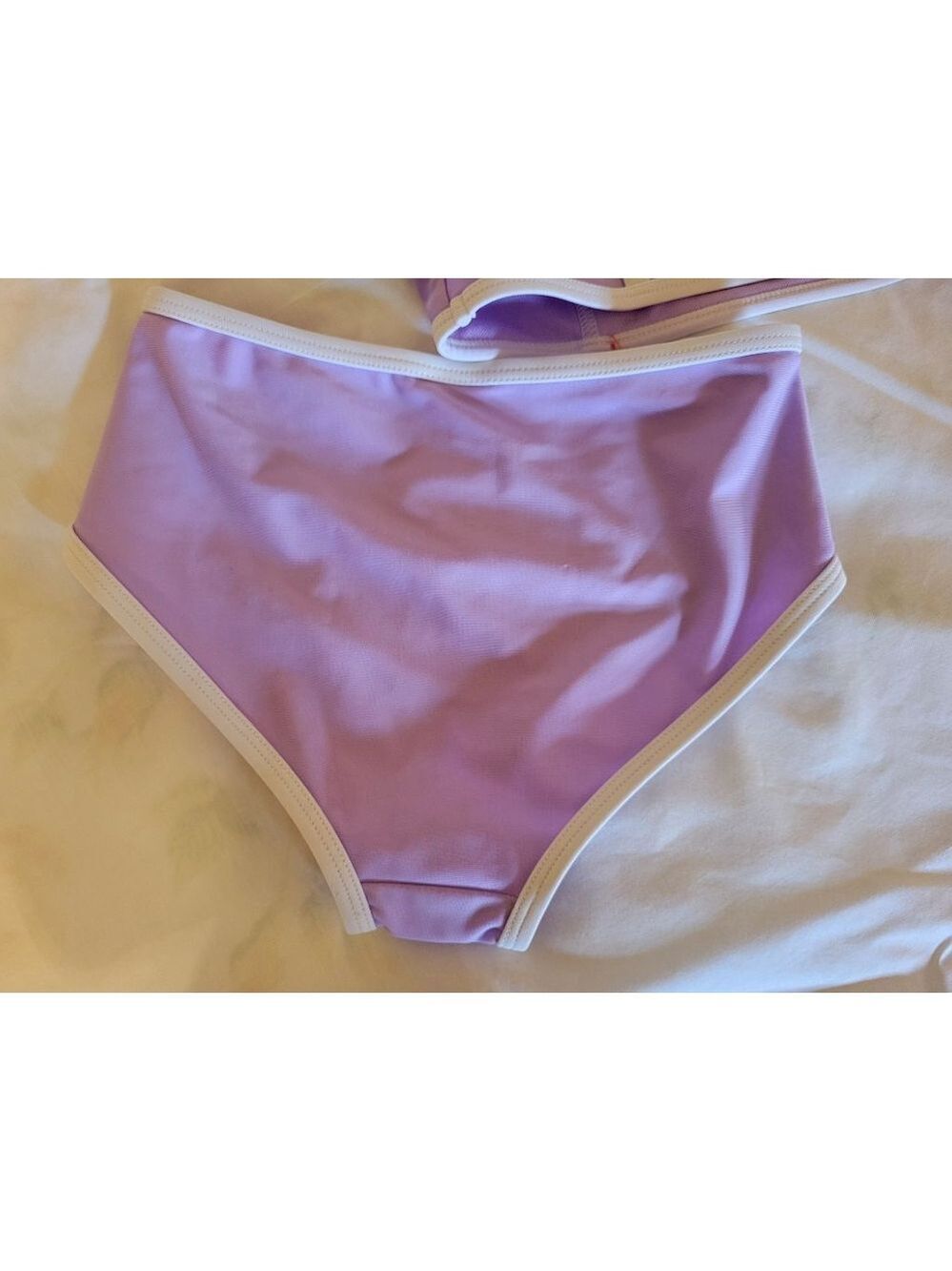 Cat & Jack Purple Girls Swimsuit XS - Picture 7 of 9